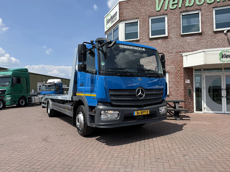 Mercedes-Benz Atego 1318 L EURO6 AUTOTRANSPORTER MIT WINDE TOP ZUSTAND HOLLAND TRUCK!! - Camião transporte de veículos: foto 1 Mercedes-Benz Atego 1318 L EURO6 AUTOTRANSPORTER MIT WINDE TOP ZUSTAND HOLLAND TRUCK!! - Camião transporte de veículos: foto 1