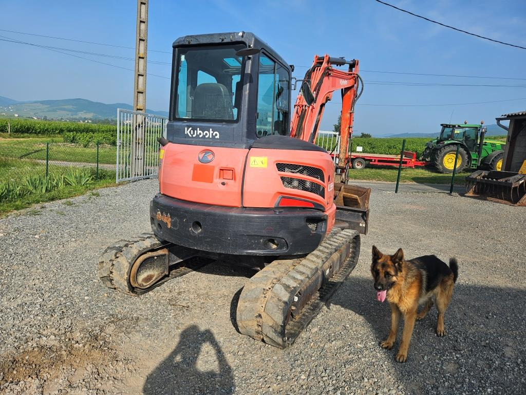 KUBOTA U 55 -4 - Mini escavadeira: foto 5 KUBOTA U 55 -4 - Mini escavadeira: foto 5