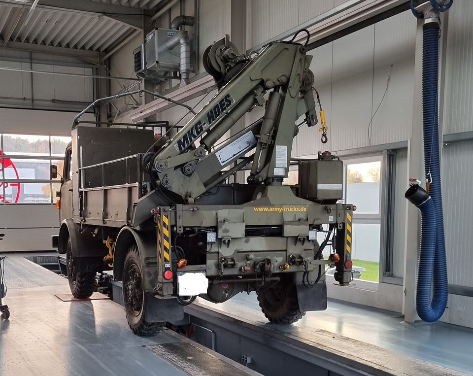 Steyr A 680 G Geländewagen - Camião de caixa aberta/ Plataforma, Camião grua: foto 2 Steyr A 680 G Geländewagen - Camião de caixa aberta/ Plataforma, Camião grua: foto 2