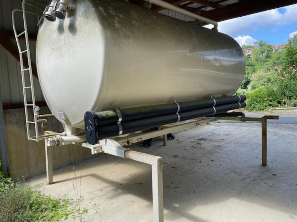 Wechselbrücke mit Silobehälter für den Mehltransport - Contentor cisterna: foto 3 Wechselbrücke mit Silobehälter für den Mehltransport - Contentor cisterna: foto 3