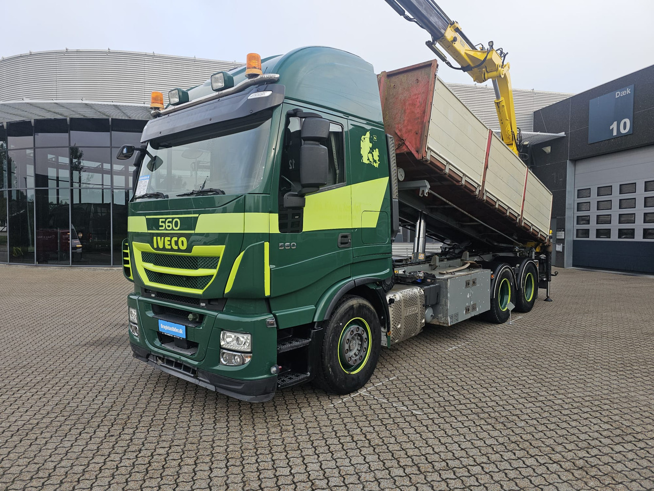 Iveco Stralis 560 6x4 - Camião transportador de contêineres/ Caixa móvel, Camião grua: foto 1 Iveco Stralis 560 6x4 - Camião transportador de contêineres/ Caixa móvel, Camião grua: foto 1