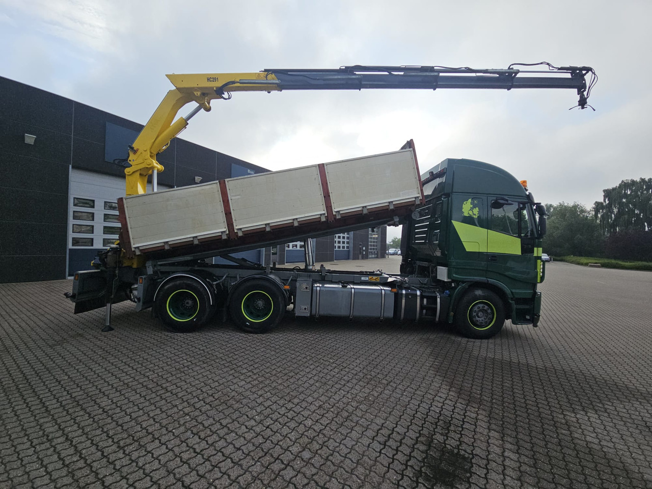 Iveco Stralis 560 6x4 - Camião transportador de contêineres/ Caixa móvel, Camião grua: foto 4 Iveco Stralis 560 6x4 - Camião transportador de contêineres/ Caixa móvel, Camião grua: foto 4
