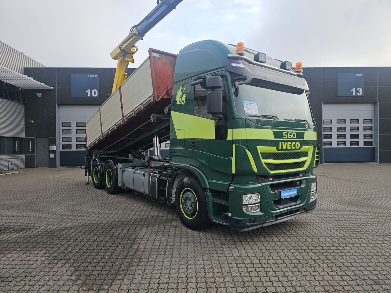 Iveco Stralis 560 6x4 - Camião transportador de contêineres/ Caixa móvel, Camião grua: foto 2 Iveco Stralis 560 6x4 - Camião transportador de contêineres/ Caixa móvel, Camião grua: foto 2