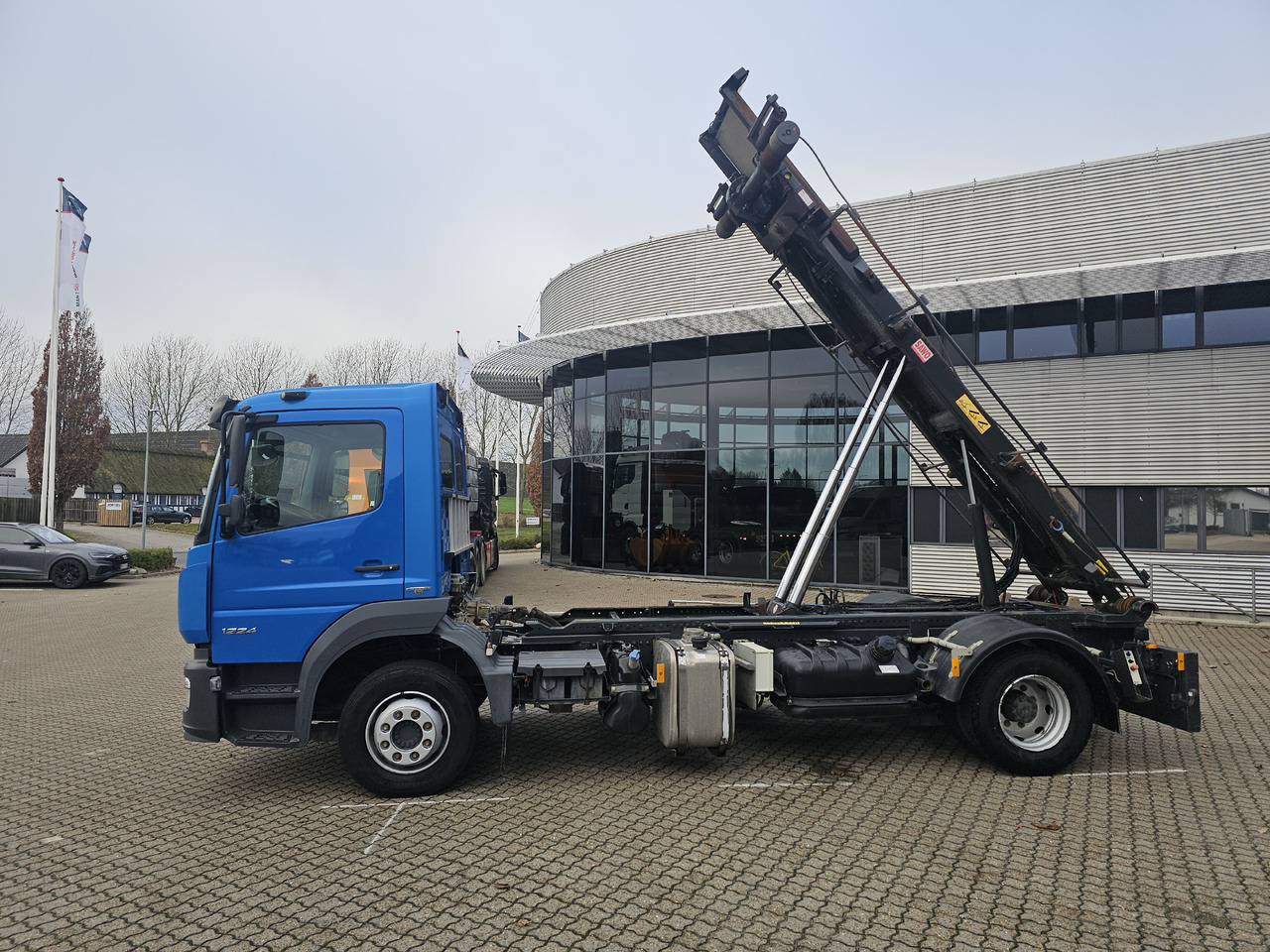 Mercedes Atego 1224 - Camião transportador de contêineres/ Caixa móvel: foto 4 Mercedes Atego 1224 - Camião transportador de contêineres/ Caixa móvel: foto 4