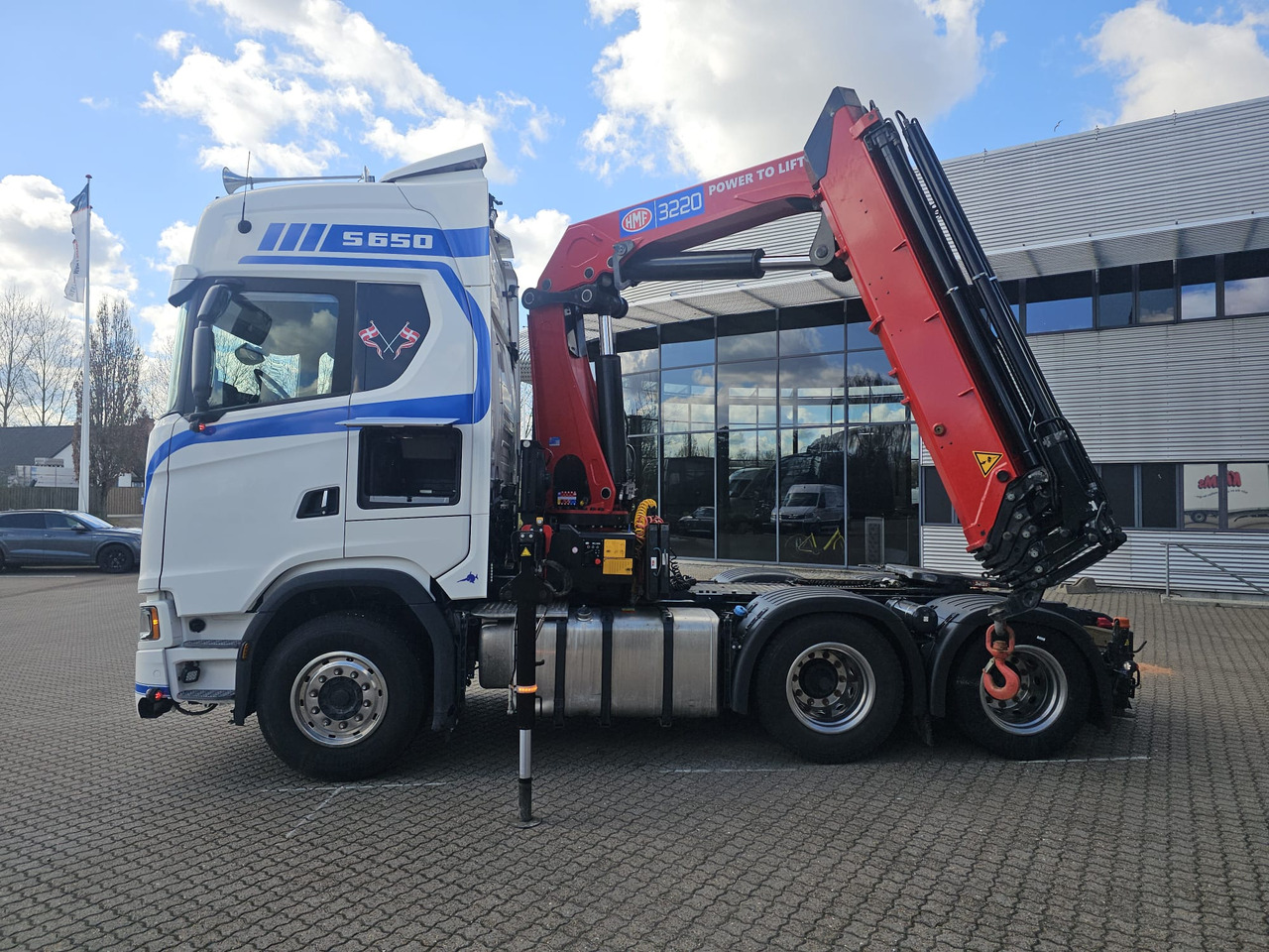 Scania S650 6x2 32 T-mtr. kran - Tractor: foto 2 Scania S650 6x2 32 T-mtr. kran - Tractor: foto 2