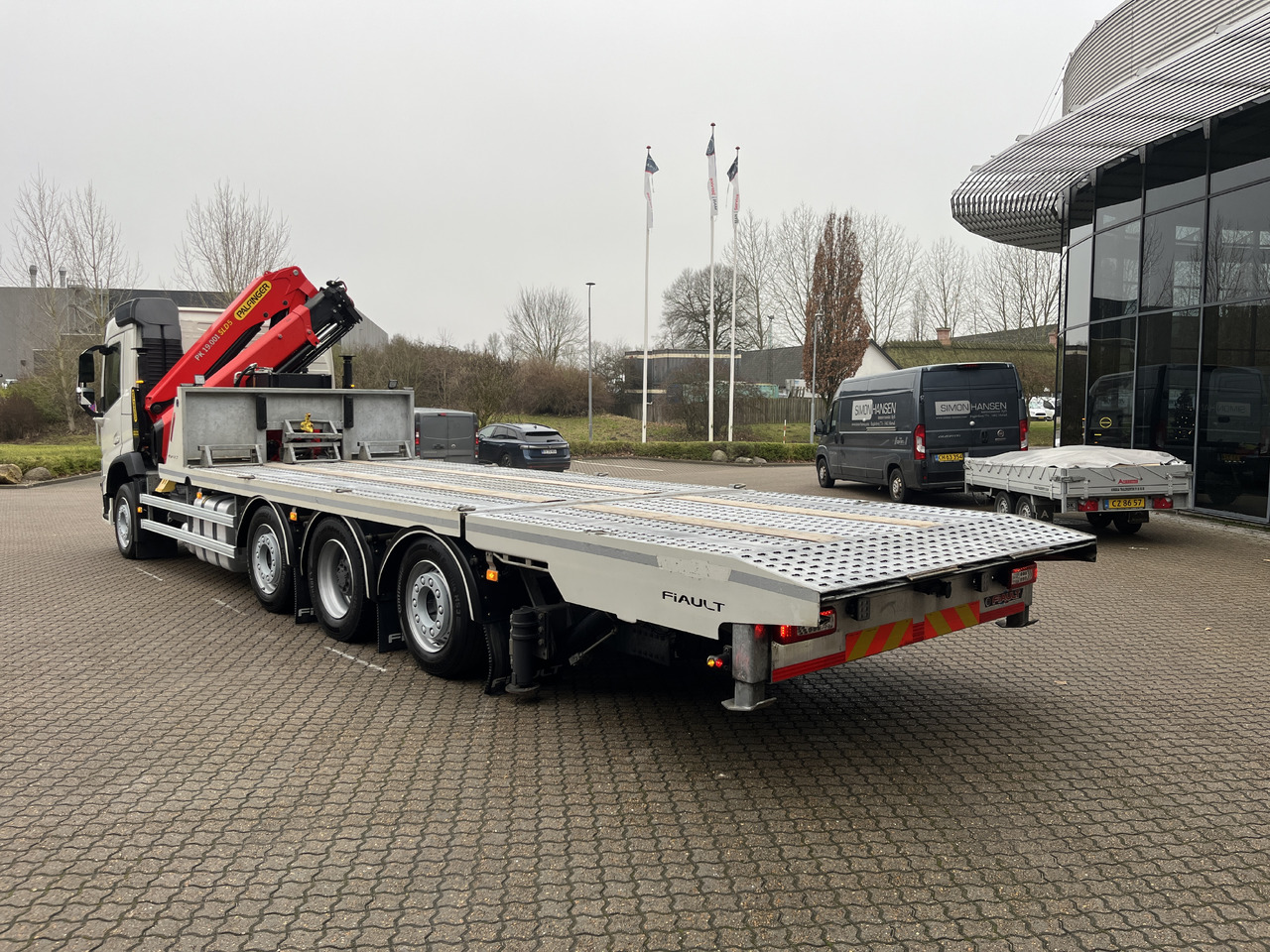 Volvo FM500 - Camião transporte de veículos, Camião grua: foto 4 Volvo FM500 - Camião transporte de veículos, Camião grua: foto 4