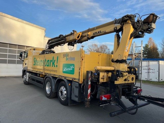 MAN TGS 26.400 Baustoff LKW mit Ladekran Atlas 210.2 - Camião grua, Camião de caixa aberta/ Plataforma: foto 5 MAN TGS 26.400 Baustoff LKW mit Ladekran Atlas 210.2 - Camião grua, Camião de caixa aberta/ Plataforma: foto 5