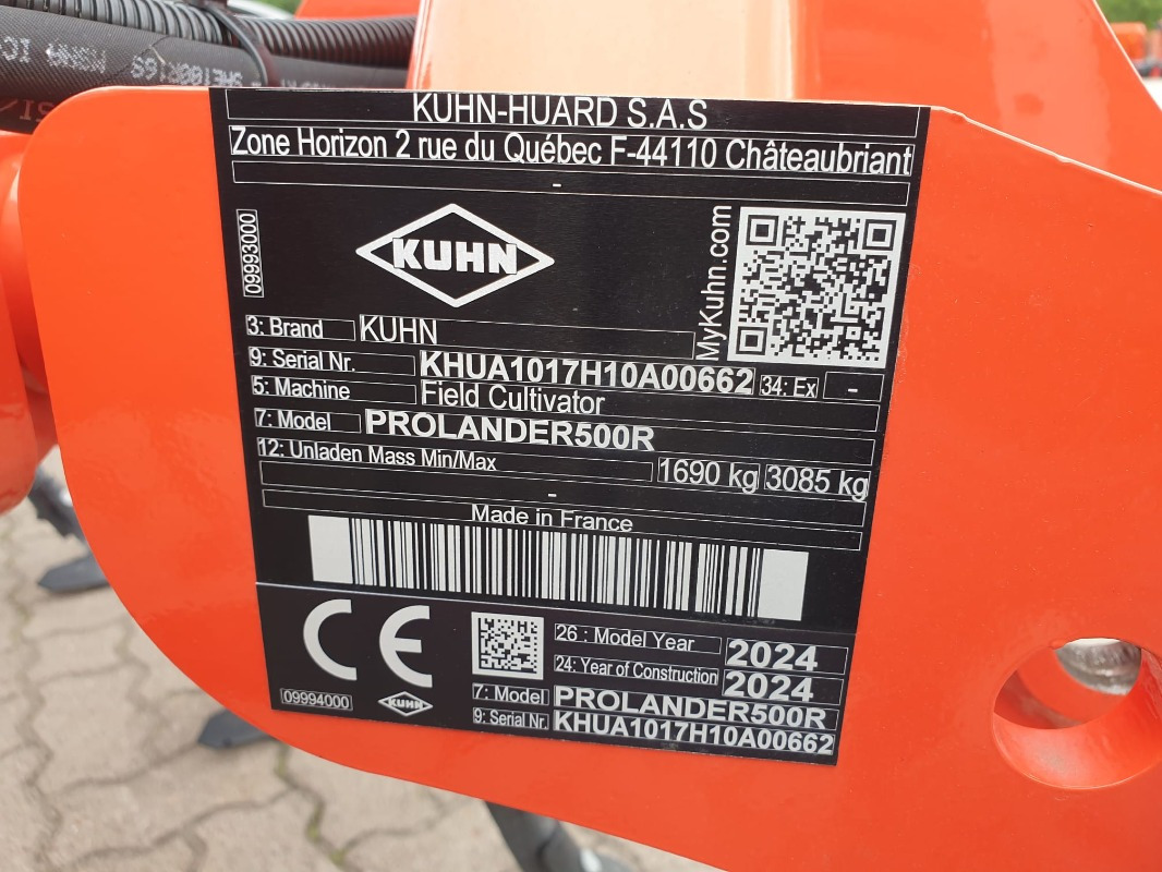 Leasing de Kuhn Prolander 500R Kuhn Prolander 500R: foto 9