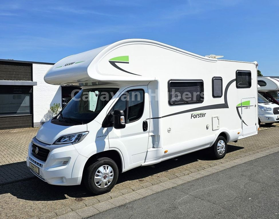 Autocaravana capucine Forster A 699 HB - Festbett - 6 Sitze - auto.Sat/TV: foto 1