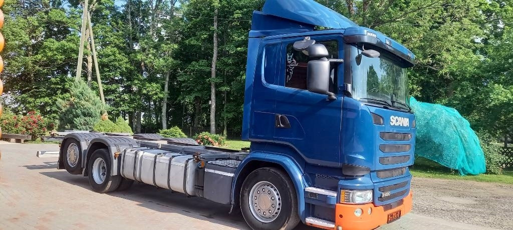 Scania R 490 LB, 6x2*4, EURO 6, 360 KW - Camião transportador de contêineres/ Caixa móvel: foto 5 Scania R 490 LB, 6x2*4, EURO 6, 360 KW - Camião transportador de contêineres/ Caixa móvel: foto 5