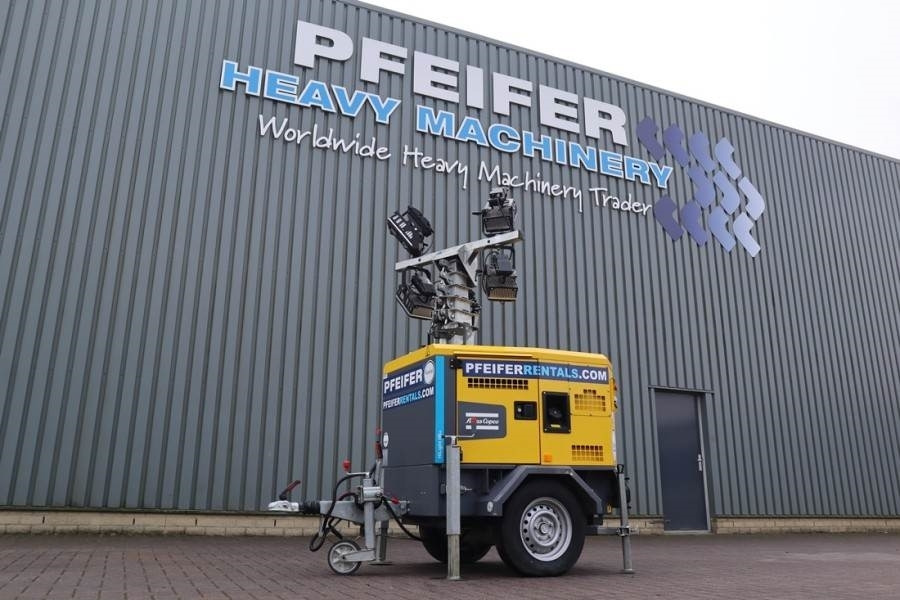 Atlas Copco HiLight H5+ SV2 Valid inspection, *Guarantee! Max - Torre de iluminação: foto 1 Atlas Copco HiLight H5+ SV2 Valid inspection, *Guarantee! Max - Torre de iluminação: foto 1