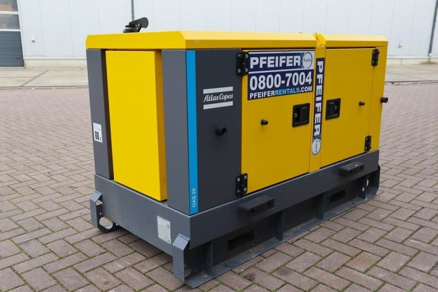 Atlas Copco QAS 20 S5 Valid Inspection, *Guarantee! Diesel, 17 - Gerador elétrico: foto 3 Atlas Copco QAS 20 S5 Valid Inspection, *Guarantee! Diesel, 17 - Gerador elétrico: foto 3