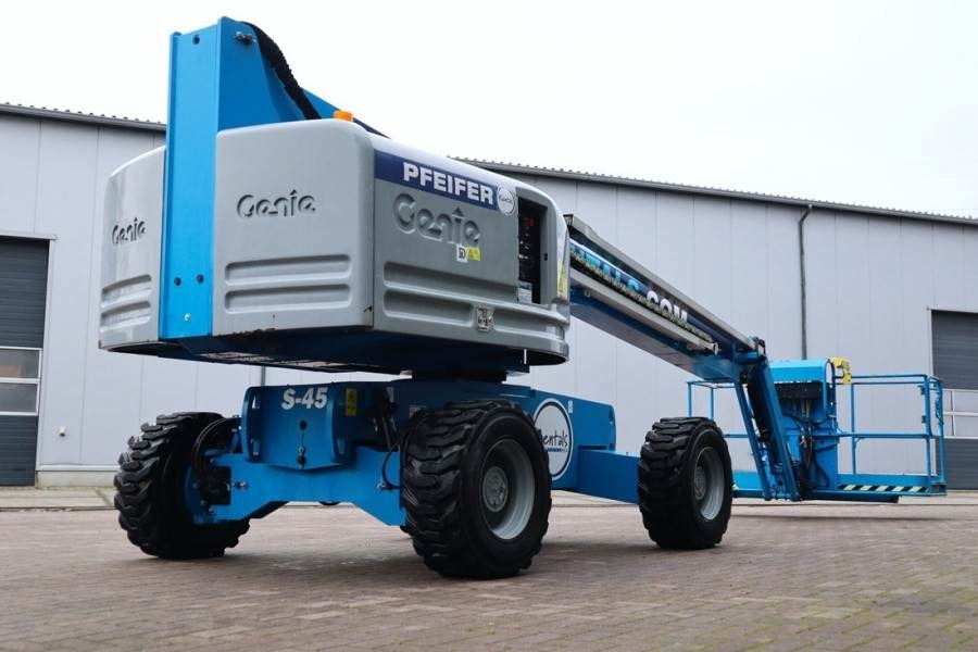 Plataforma telescópica Genie S45 Valid inspection, *Guarantee! Diesel, 4x4 Driv: foto 8