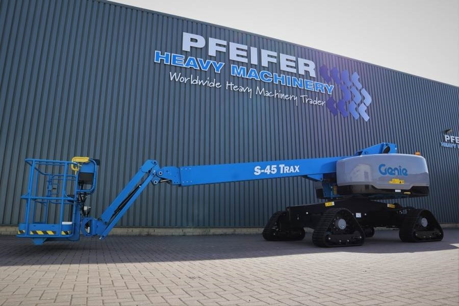 Plataforma telescópica Genie S45XC Trax Valid inspection, *Guarantee! Diesel, 4: foto 1