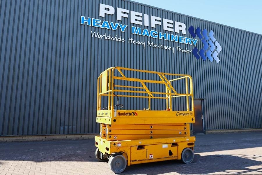 Haulotte Compact 10 Electric, 10m Working Height, 450kg Cap - Plataforma de Tijera/ Plataforma de tesoura: foto 1 Haulotte Compact 10 Electric, 10m Working Height, 450kg Cap - Plataforma de Tijera/ Plataforma de tesoura: foto 1