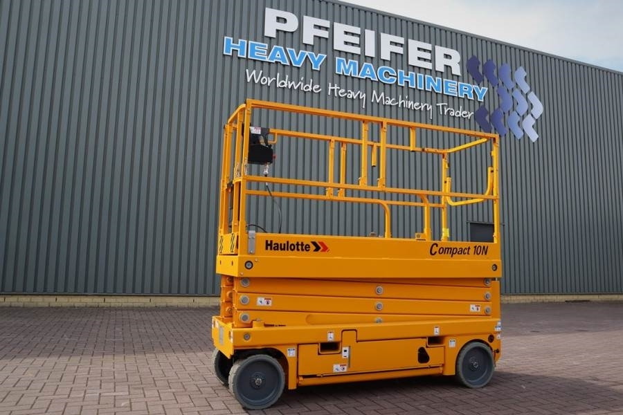 Haulotte Compact 10N Valid Iinspection, *Guarantee! 10m Wor  - Plataforma de Tijera/ Plataforma de tesoura: foto 1 Haulotte Compact 10N Valid Iinspection, *Guarantee! 10m Wor  - Plataforma de Tijera/ Plataforma de tesoura: foto 1