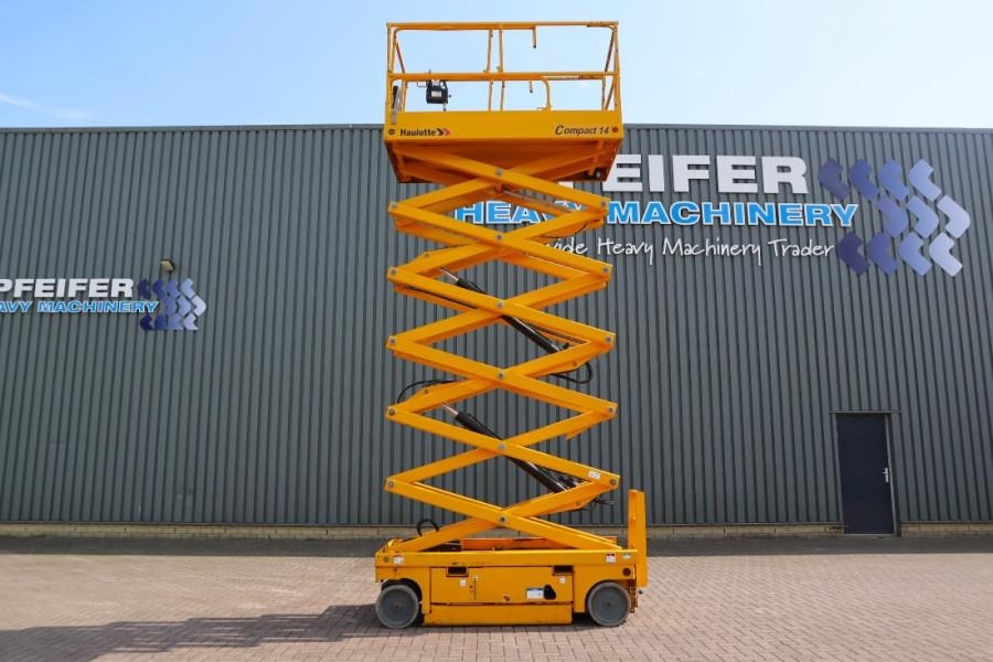 Haulotte Compact 14 Electric, 14m Working Height, 350kg Cap - Plataforma de Tijera/ Plataforma de tesoura: foto 3 Haulotte Compact 14 Electric, 14m Working Height, 350kg Cap - Plataforma de Tijera/ Plataforma de tesoura: foto 3