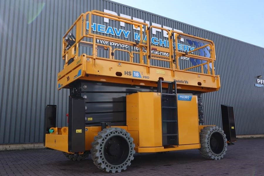 Haulotte HS18EPRO Valid Inspection, Electric 4x4 Drive, Ver  - Plataforma de Tijera/ Plataforma de tesoura: foto 1 Haulotte HS18EPRO Valid Inspection, Electric 4x4 Drive, Ver  - Plataforma de Tijera/ Plataforma de tesoura: foto 1