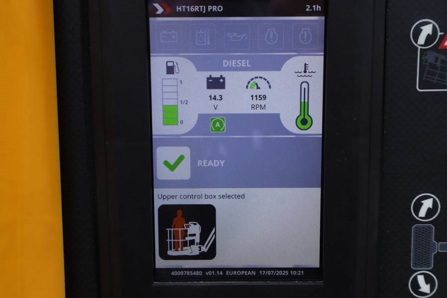 Plataforma telescópica Haulotte HT16RTJ PRO NEW / UNUSED, Guarantee! Diesel, 4x4x4: foto 10 Plataforma telescópica Haulotte HT16RTJ PRO NEW / UNUSED, Guarantee! Diesel, 4x4x4: foto 10