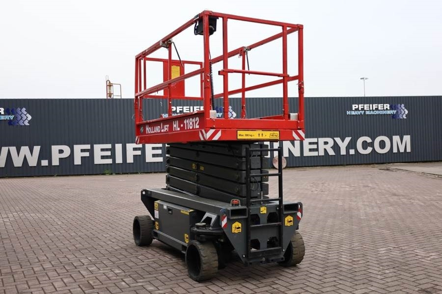Plataforma de Tijera/ Plataforma de tesoura Holland Lift Ecostar HL-11812 Electric, 14m Working Height, 300: foto 7