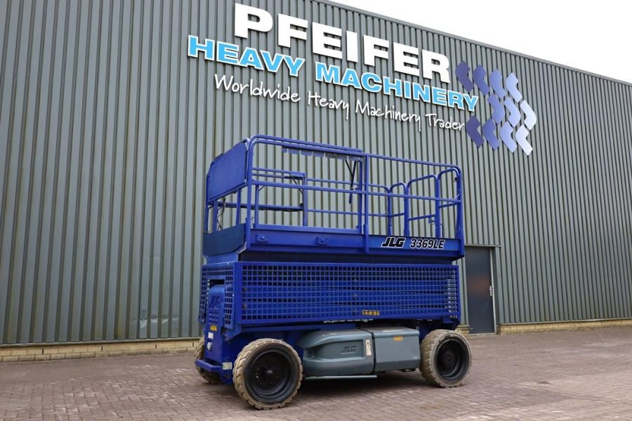 JLG 3369LE Electric, 12m Working Height, 450kg Capacit - Plataforma de Tijera/ Plataforma de tesoura: foto 1 JLG 3369LE Electric, 12m Working Height, 450kg Capacit - Plataforma de Tijera/ Plataforma de tesoura: foto 1