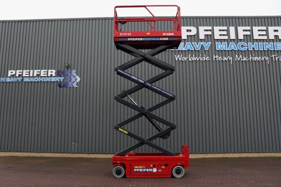 Plataforma de Tijera/ Plataforma de tesoura Magni ES1012E Valid inspection, *Guarantee! Electric, 10: foto 13