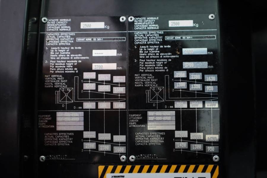 Manitou MC25-4 Valid Inspection, *Guarantee, Diesel, 4x4 - Empilhador todo-o-terreno: foto 5 Manitou MC25-4 Valid Inspection, *Guarantee, Diesel, 4x4 - Empilhador todo-o-terreno: foto 5