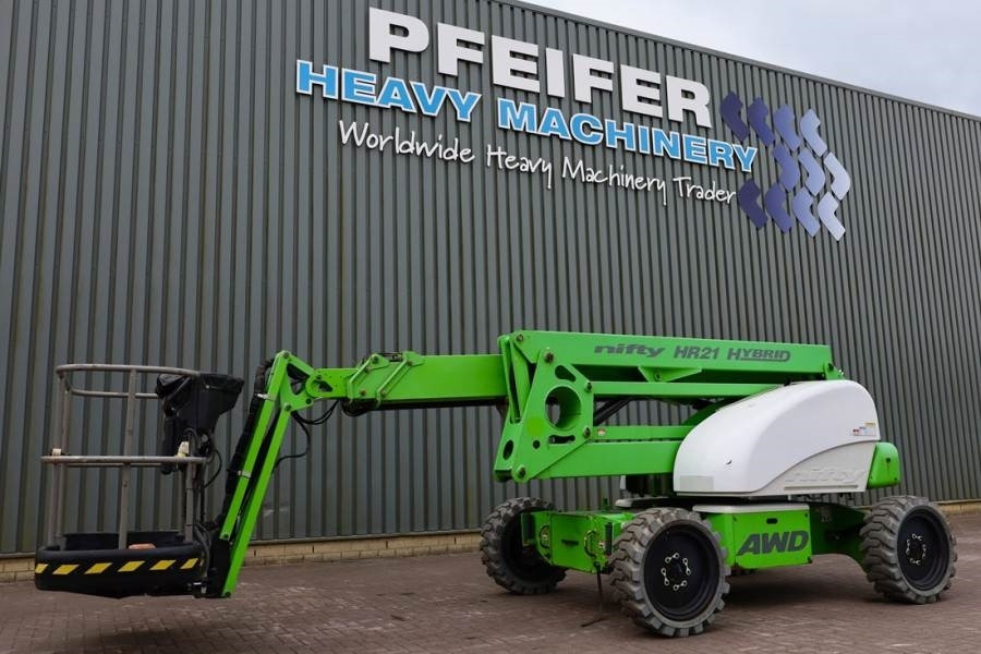 Niftylift HR21 HYBRIDE Hybrid, 4x4 Drive, 21m Working Height - Plataforma articulada: foto 1 Niftylift HR21 HYBRIDE Hybrid, 4x4 Drive, 21m Working Height - Plataforma articulada: foto 1