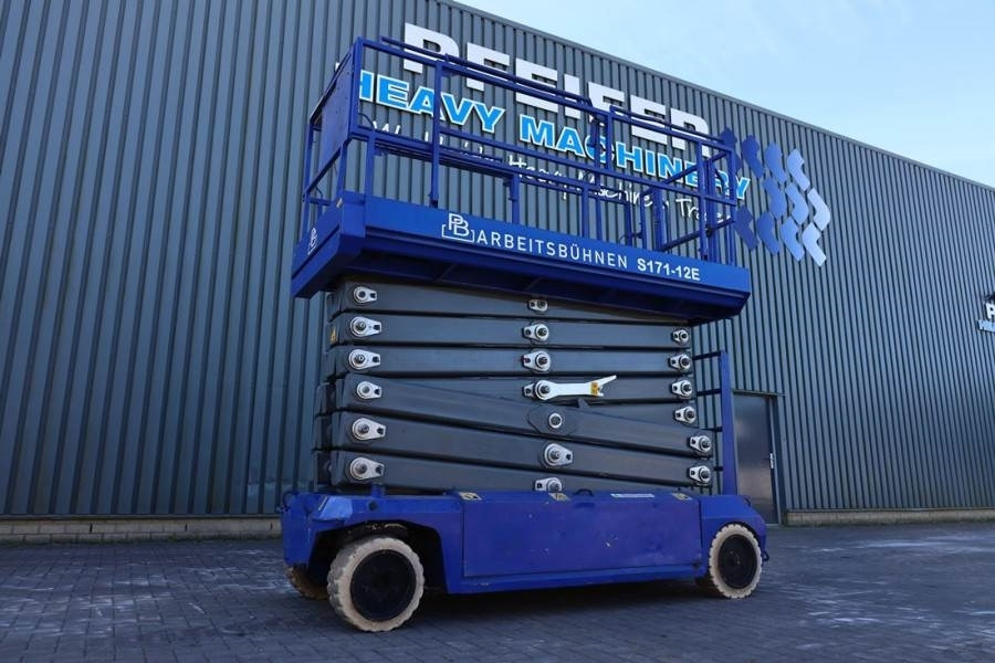PB LIFT S171-12E Electric, 17.3m Working Height, 400k - Plataforma de Tijera/ Plataforma de tesoura: foto 1 PB LIFT S171-12E Electric, 17.3m Working Height, 400k - Plataforma de Tijera/ Plataforma de tesoura: foto 1