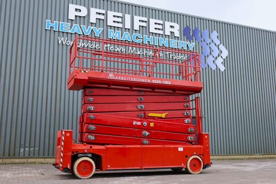 PB LIFT S225-12ES Electric, 22.5m Working Height, 450 - Plataforma de Tijera/ Plataforma de tesoura: foto 1 PB LIFT S225-12ES Electric, 22.5m Working Height, 450 - Plataforma de Tijera/ Plataforma de tesoura: foto 1
