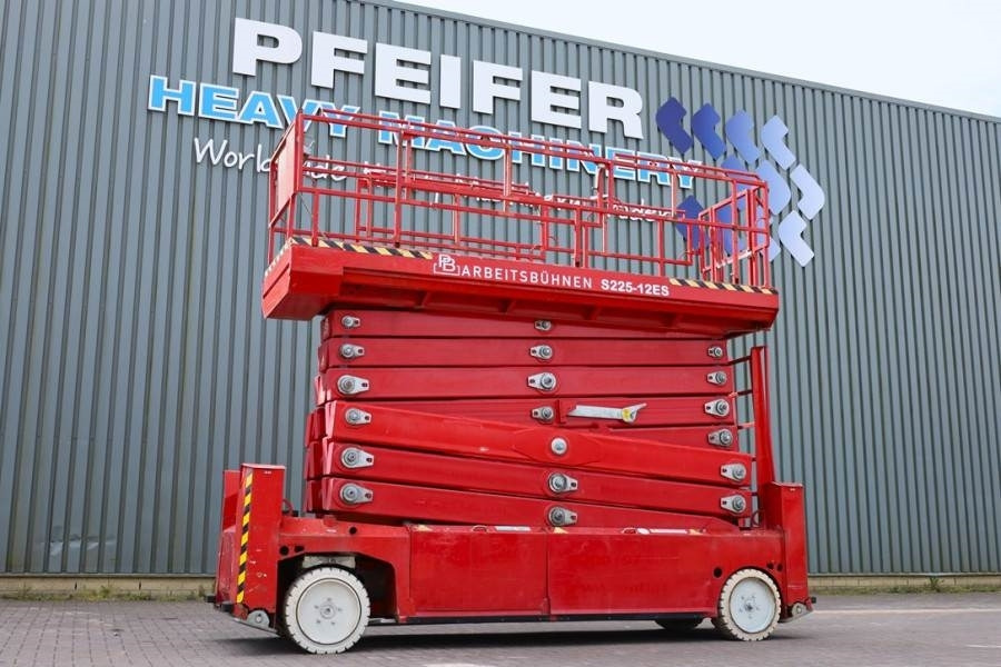 PB LIFT S225-12ES Electric, 22.5m Working Height, 450 - Plataforma de Tijera/ Plataforma de tesoura: foto 1 PB LIFT S225-12ES Electric, 22.5m Working Height, 450 - Plataforma de Tijera/ Plataforma de tesoura: foto 1
