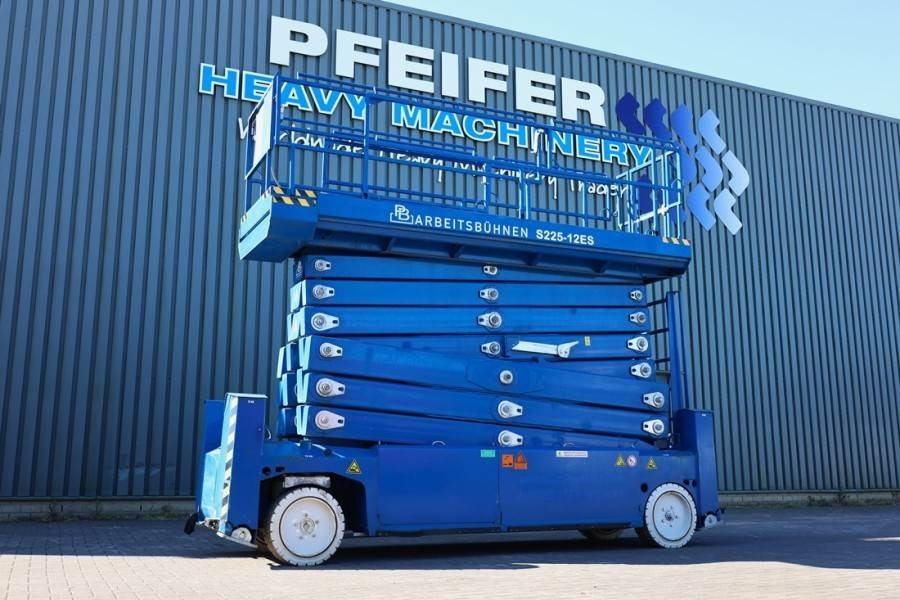 PB LIFT S225-12ES Electric, 22.5m Working Height, 450 - Plataforma de Tijera/ Plataforma de tesoura: foto 1 PB LIFT S225-12ES Electric, 22.5m Working Height, 450 - Plataforma de Tijera/ Plataforma de tesoura: foto 1