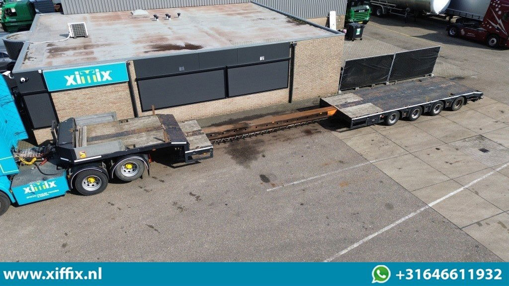 Broshuis 4-ass. Uitschuifbare semi dieplader / 2x naloop gestuurd - Semi-reboque baixa: foto 1 Broshuis 4-ass. Uitschuifbare semi dieplader / 2x naloop gestuurd - Semi-reboque baixa: foto 1