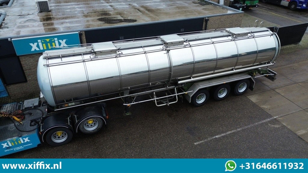 Burg 3-ass. Geisoleerde RVS tank oplegger / Food / 1 Compartiment - Semirreboque tanque: foto 1 Burg 3-ass. Geisoleerde RVS tank oplegger / Food / 1 Compartiment - Semirreboque tanque: foto 1