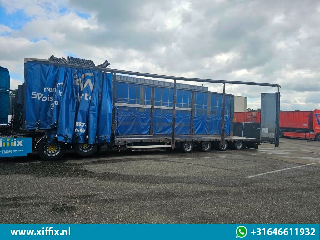 Dinkel 4-ass. Semi dieplader met elektrische huifopbouw / 2x naloop gestuurd - Semi-reboque baixa: foto 4 Dinkel 4-ass. Semi dieplader met elektrische huifopbouw / 2x naloop gestuurd - Semi-reboque baixa: foto 4