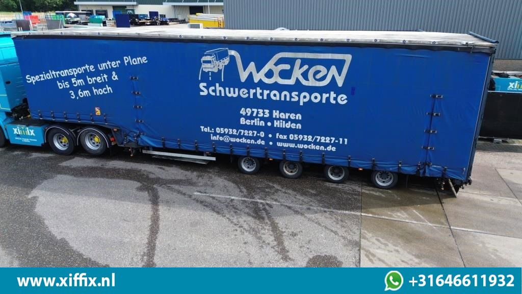 Dinkel 4-ass. Semi dieplader met elektrische huifopbouw / 2x naloop gestuurd - Semi-reboque baixa: foto 2 Dinkel 4-ass. Semi dieplader met elektrische huifopbouw / 2x naloop gestuurd - Semi-reboque baixa: foto 2