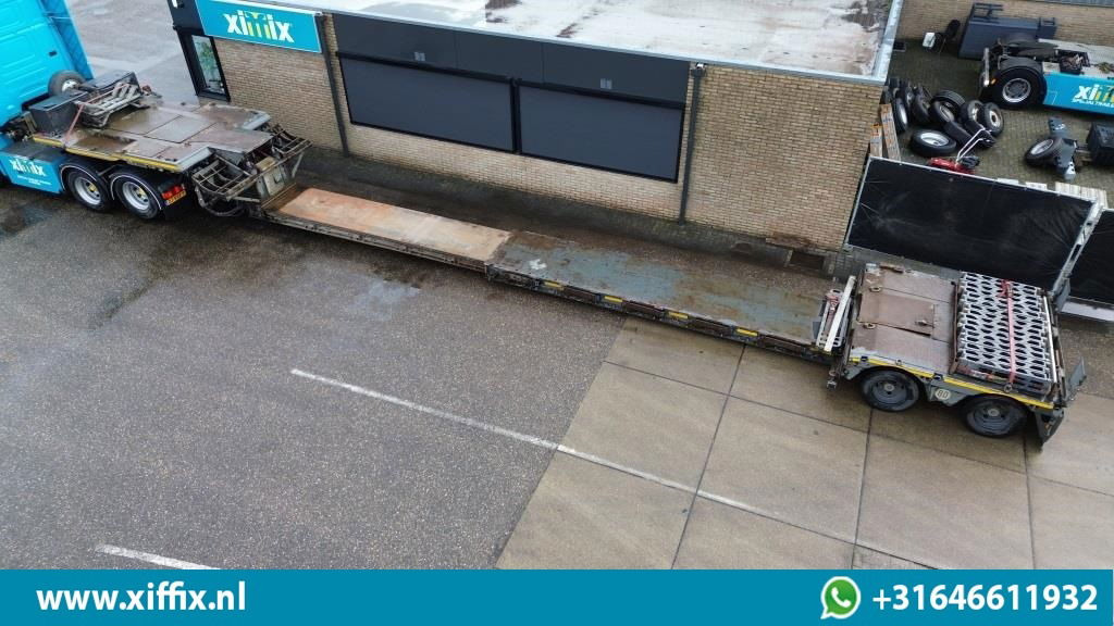 Diversen Kel-bert 2-ass. Uitschuifbare dieplader met afneembare nek / 2x gestuur - Semi-reboque baixa: foto 3 Diversen Kel-bert 2-ass. Uitschuifbare dieplader met afneembare nek / 2x gestuur - Semi-reboque baixa: foto 3