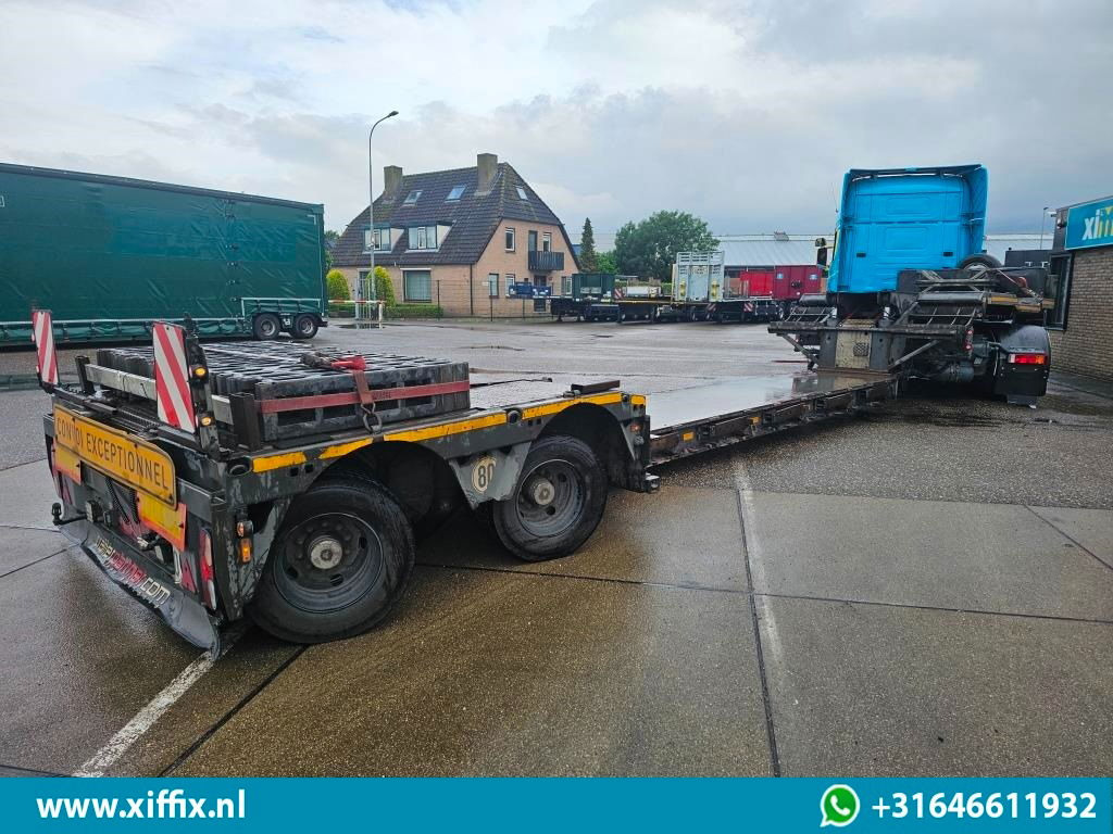 Diversen Kel-bert 2-ass. Uitschuifbare dieplader met afneembare nek / 2x gestuur - Semi-reboque baixa: foto 4 Diversen Kel-bert 2-ass. Uitschuifbare dieplader met afneembare nek / 2x gestuur - Semi-reboque baixa: foto 4