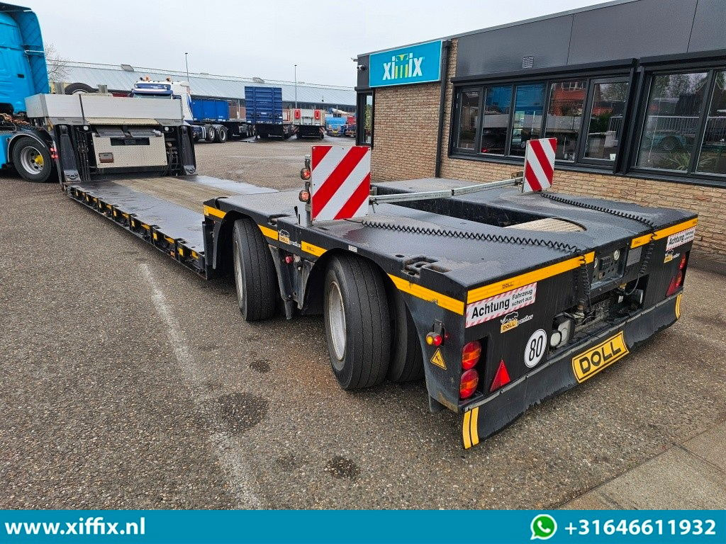 Doll 2-ass. Uitschuifbare dieplader met afneembare nek / Panther assen - Semi-reboque baixa: foto 4 Doll 2-ass. Uitschuifbare dieplader met afneembare nek / Panther assen - Semi-reboque baixa: foto 4
