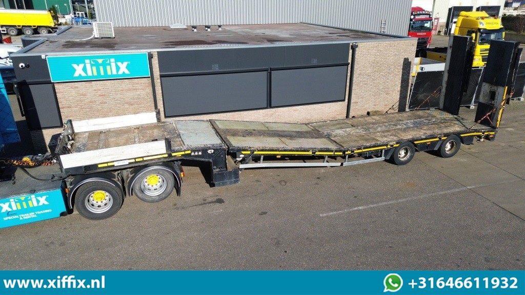 Faymonville 2-ass. Semi-dieplader met dubbele hydr. Kleppen en hefbed / 2x gestu - Semi-reboque baixa: foto 1 Faymonville 2-ass. Semi-dieplader met dubbele hydr. Kleppen en hefbed / 2x gestu - Semi-reboque baixa: foto 1