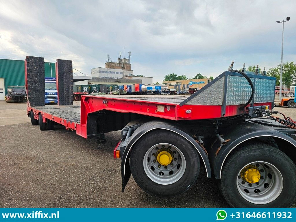 Semi-reboque baixa Faymonville 2-ass. Uitschuifbare semi dieplader met dubbele hydr. Kleppen / 2x gestuurd: foto 10