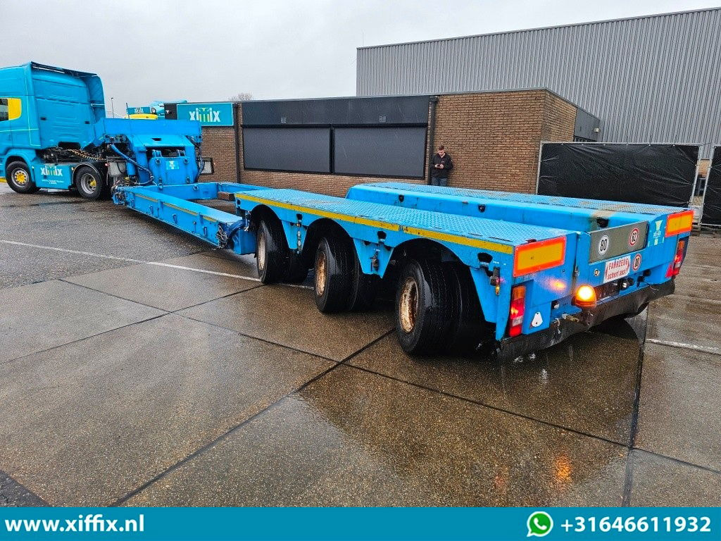 Faymonville 3-ass. Uitschuifbare dieplader met afn. Nek / Hydr. Verbreedbaar / 3x gestuurd - Semi-reboque baixa: foto 4 Faymonville 3-ass. Uitschuifbare dieplader met afn. Nek / Hydr. Verbreedbaar / 3x gestuurd - Semi-reboque baixa: foto 4