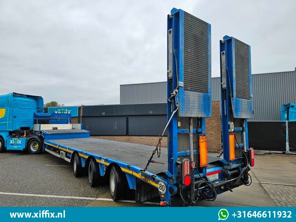 Faymonville TE Huur 3-ass. Semi dieplader met dubbele hydr. Kleppen en hydr. Ver - Semi-reboque baixa: foto 4 Faymonville TE Huur 3-ass. Semi dieplader met dubbele hydr. Kleppen en hydr. Ver - Semi-reboque baixa: foto 4