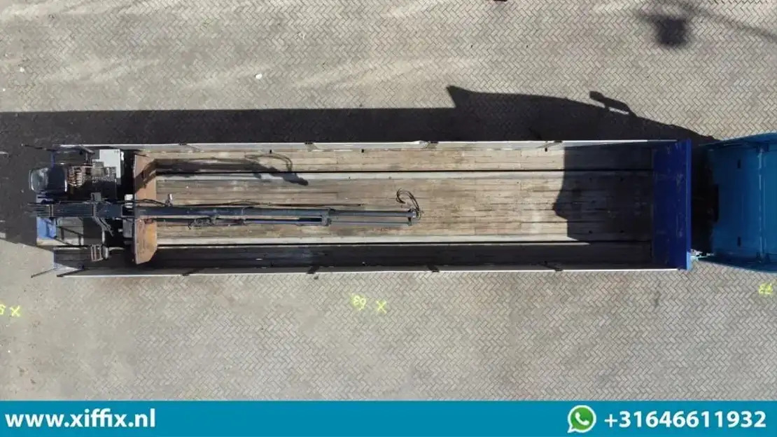 Floor 3-ass. Steenoplegger met Kennis 14 ton/mtr. Kraan / 13425 - Semi-reboque plataforma/ Caixa aberta: foto 2 Floor 3-ass. Steenoplegger met Kennis 14 ton/mtr. Kraan / 13425 - Semi-reboque plataforma/ Caixa aberta: foto 2