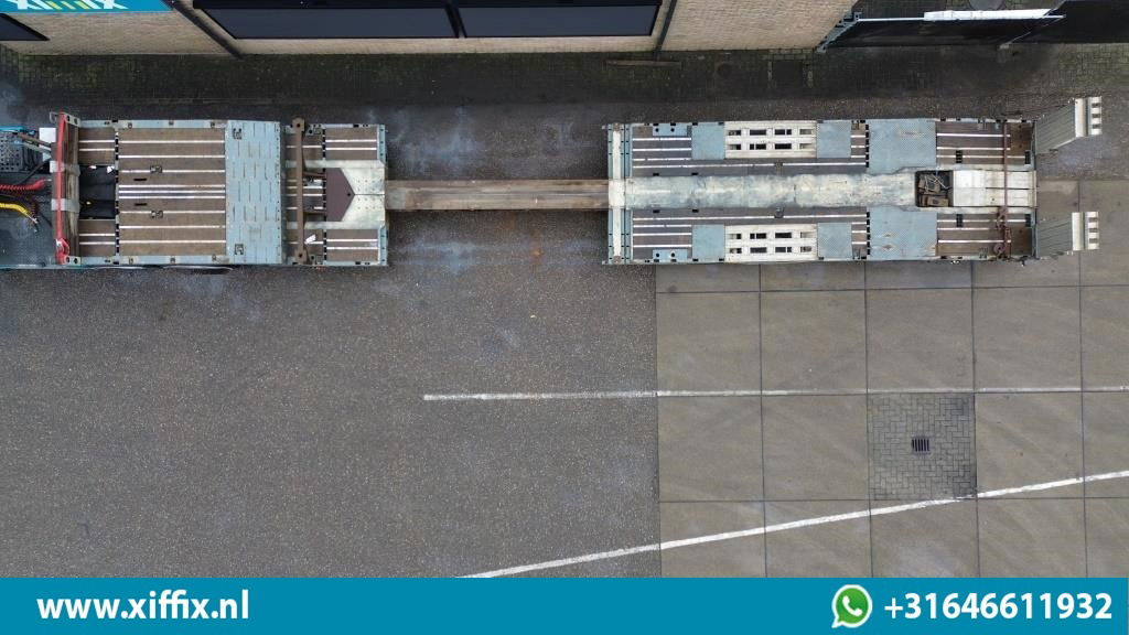 Meusburger 3-ass. Uitschuifbare semi dieplader met aluminium kleppen en wielkuip - Semi-reboque baixa: foto 3 Meusburger 3-ass. Uitschuifbare semi dieplader met aluminium kleppen en wielkuip - Semi-reboque baixa: foto 3