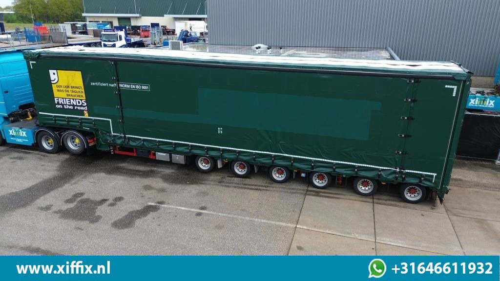 Meusburger 6-ass. Semi dieplader met elektrische huifopbouw / 3x naloop gestuurd - Semi-reboque baixa: foto 2 Meusburger 6-ass. Semi dieplader met elektrische huifopbouw / 3x naloop gestuurd - Semi-reboque baixa: foto 2