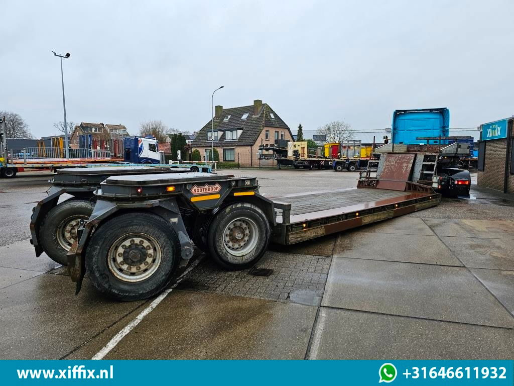Semi-reboque baixa Nooteboom 2-ass. Dieplader met afneembare Nek / 16 Ton assen / 2x gestuurd: foto 8