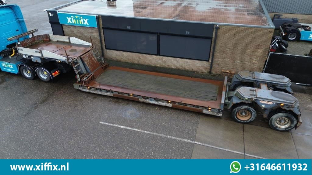 Nooteboom 2-ass. Dieplader met afneembare Nek / 16 Ton assen / 2x gestuurd - Semi-reboque baixa: foto 2 Nooteboom 2-ass. Dieplader met afneembare Nek / 16 Ton assen / 2x gestuurd - Semi-reboque baixa: foto 2