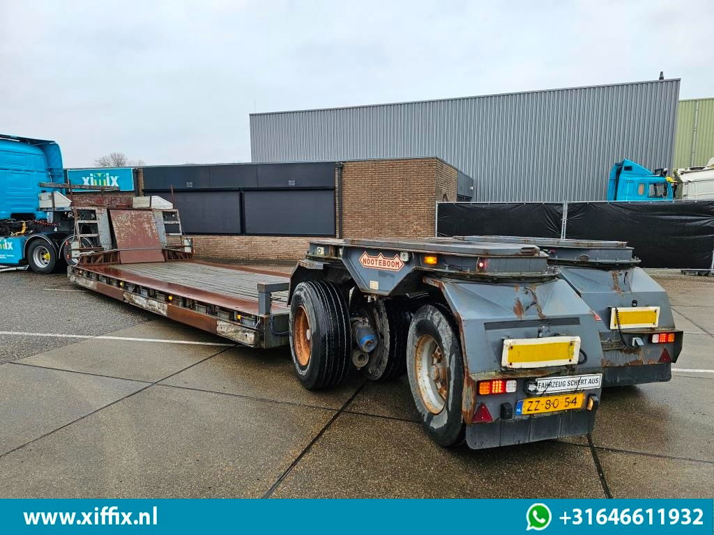 Nooteboom 2-ass. Dieplader met afneembare Nek / 16 Ton assen / 2x gestuurd - Semi-reboque baixa: foto 3 Nooteboom 2-ass. Dieplader met afneembare Nek / 16 Ton assen / 2x gestuurd - Semi-reboque baixa: foto 3