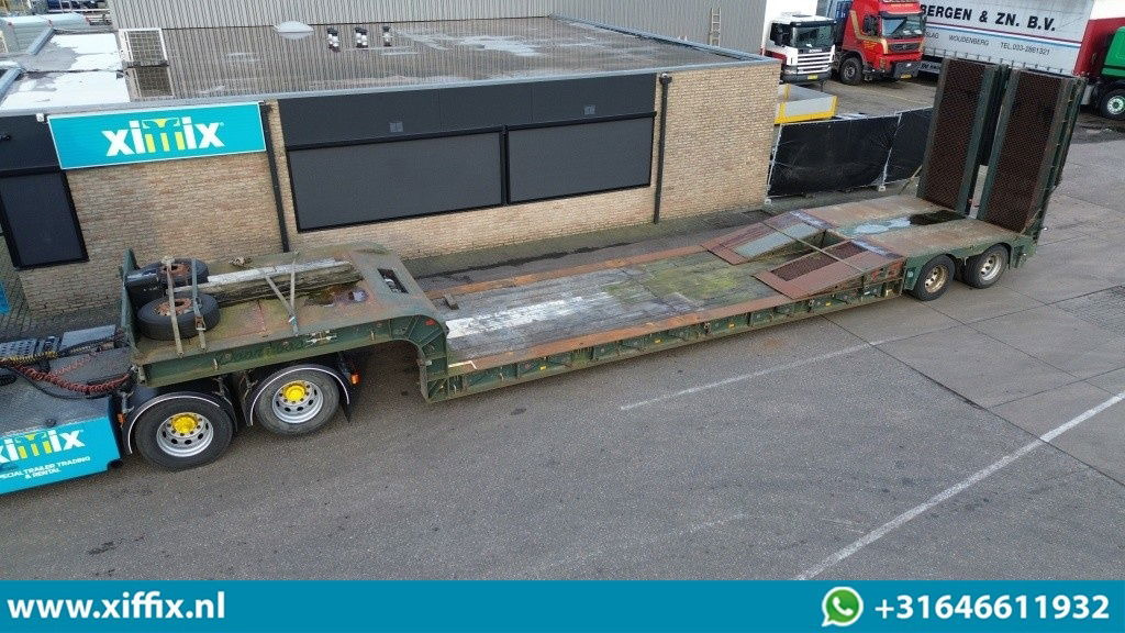 Nooteboom 2-ass. Dieplader met dubbele hydr. Kleppen / 2x gestuurd - Semi-reboque baixa: foto 1 Nooteboom 2-ass. Dieplader met dubbele hydr. Kleppen / 2x gestuurd - Semi-reboque baixa: foto 1